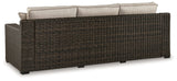 Coastline Bay - Brown - Sofa With Cushion by Signature Design by Ashley® | Bel Furniture