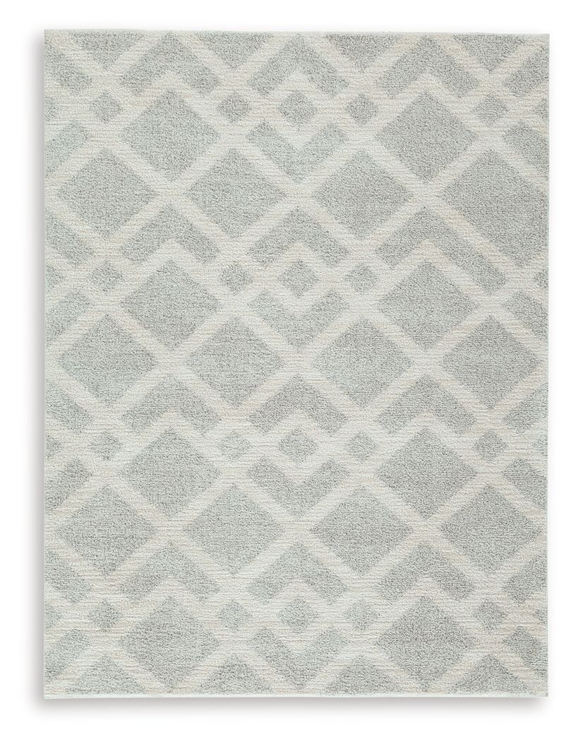 Unawick - Rug Gray 5' x 7' by Signature Design by Ashley® | Bel Furniture