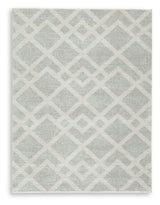 Unawick - Rug Gray 5' x 7' by Signature Design by Ashley® | Bel Furniture