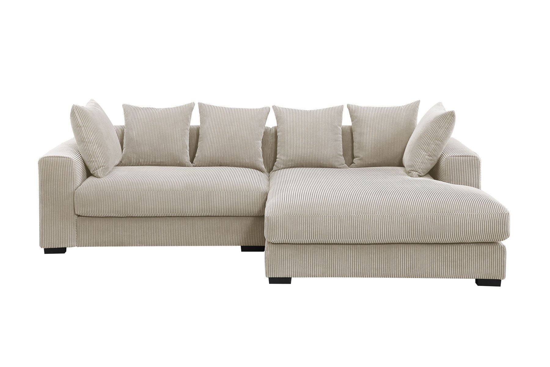 Naomi - 3 Piece Upholstered Sectional