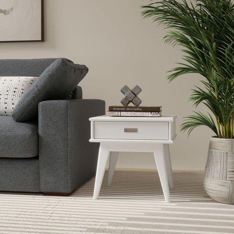 Draper - Handcrafted Mid Century End Table - view 25
