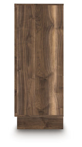 Chirason - Brown - Five Drawer Wide Chest by Signature Design by Ashley® | Bel Furniture