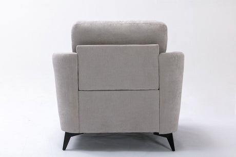 Callie - Woven Fabric Chair by Lilola Home | Bel Furniture