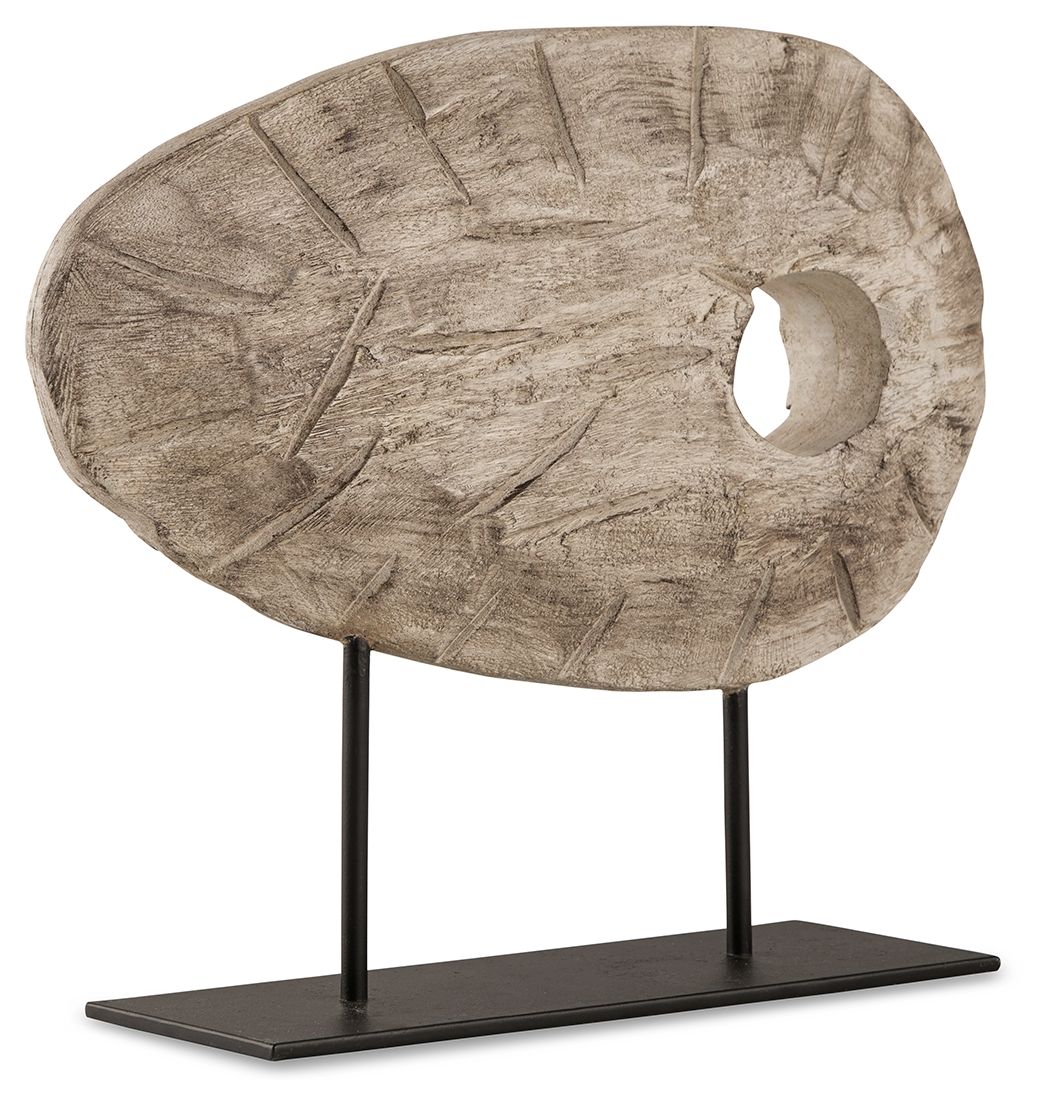 Dashburn - Antique White / Black - Sculpture by Signature Design by Ashley® | Bel Furniture
