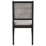 Elodie - Wood Dining Side Chair (Set of 2) - Gray And Black by Coaster Fine Furniture | Bel Furniture