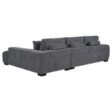 Octavia - Upholstered Sectional Chaise Sofa by Coaster Fine Furniture | Bel Furniture