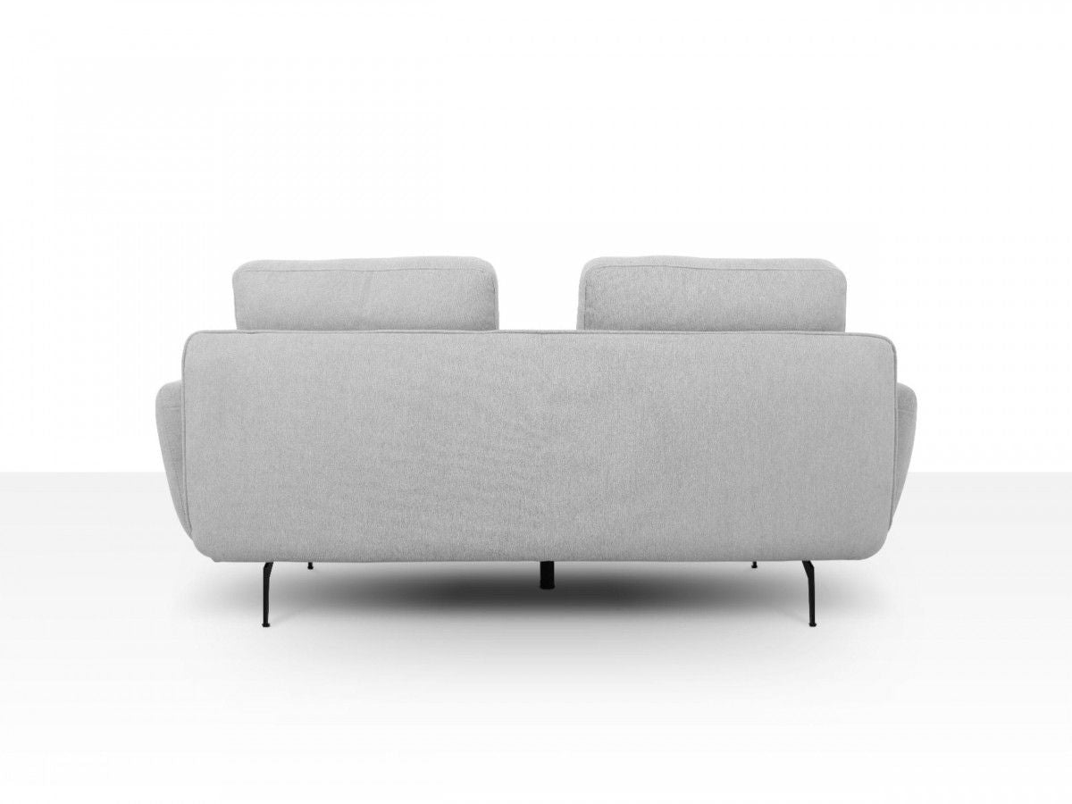 Contempo, Retro Loveseat - Light Gray