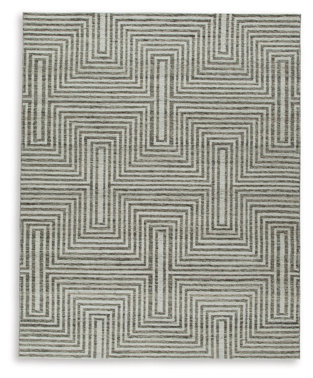 Jossen - Rug Gray 8' x 10' by Signature Design by Ashley® | Bel Furniture