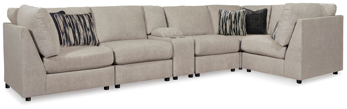 Kellway - Sectional Beige 6 Pc. Sectional by Signature Design by Ashley® | Bel Furniture