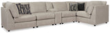 Kellway - Sectional Beige 6 Pc. Sectional by Signature Design by Ashley® | Bel Furniture