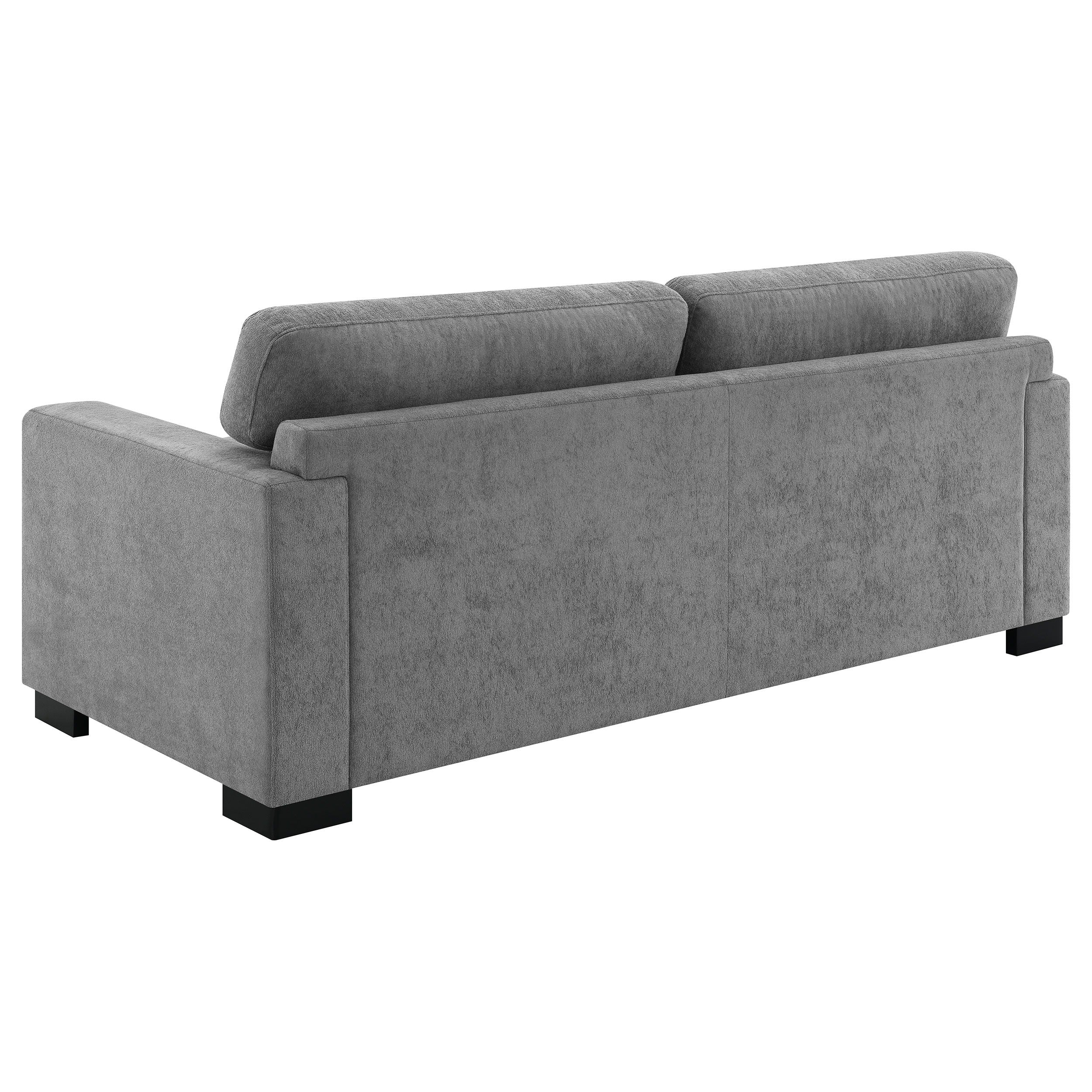 Simpson - Upholstered Sofa Sleeper With Queen Mattress - Gray