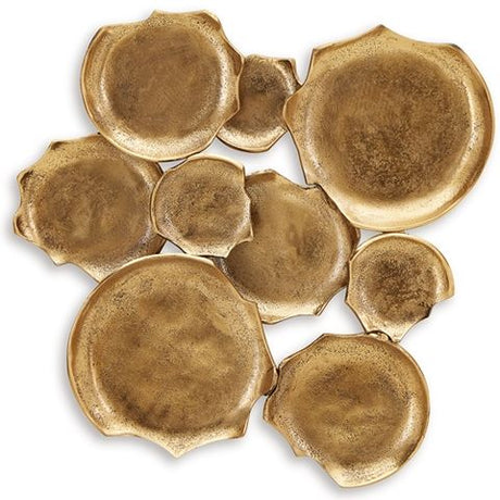 Gageton - Wall Decor - Antique Gold Finish