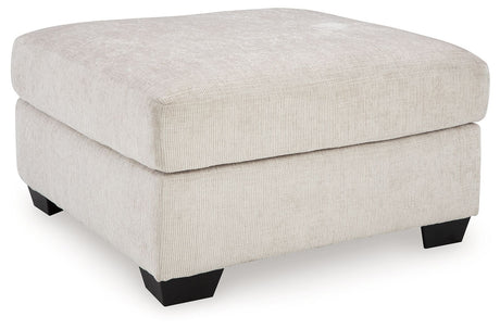 Aviemore - Oversized Accent Ottoman White by Signature Design by Ashley® | Bel Furniture