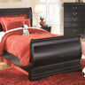 Huey Vineyard - Sleigh Bed Black by Signature Design by Ashley® | Bel Furniture