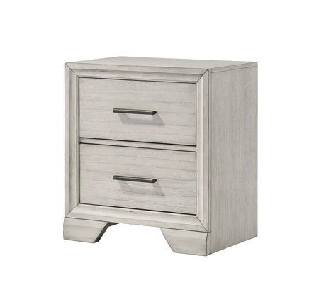 Jaymes - Night Stand - White Mist by Crown Mark | Bel Furniture