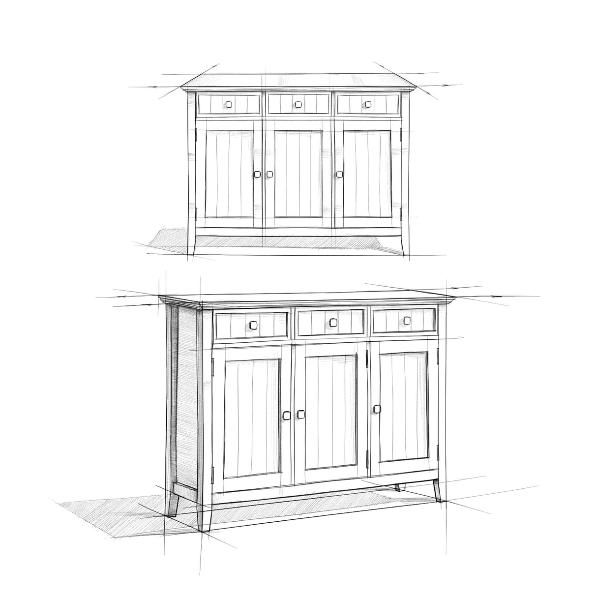 Acadian - Entryway Storage Cabinet - Brown