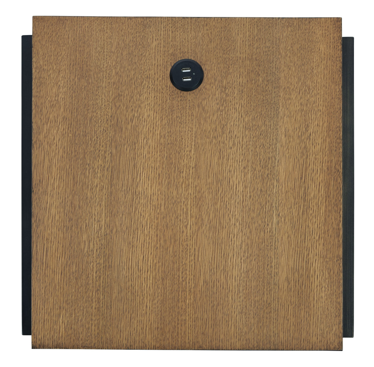 Fridley - Brown / Black - Rectangular End Table by Signature Design by Ashley® | Bel Furniture