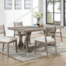 Cornelia - Rectangular Dining Table Set Dark Gray 5 Pc. Table, 4 Chairs by CoasterEveryday | Bel Furniture