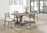 Cornelia - Rectangular Dining Table Set Dark Gray 5 Pc. Table, 4 Chairs by CoasterEveryday | Bel Furniture