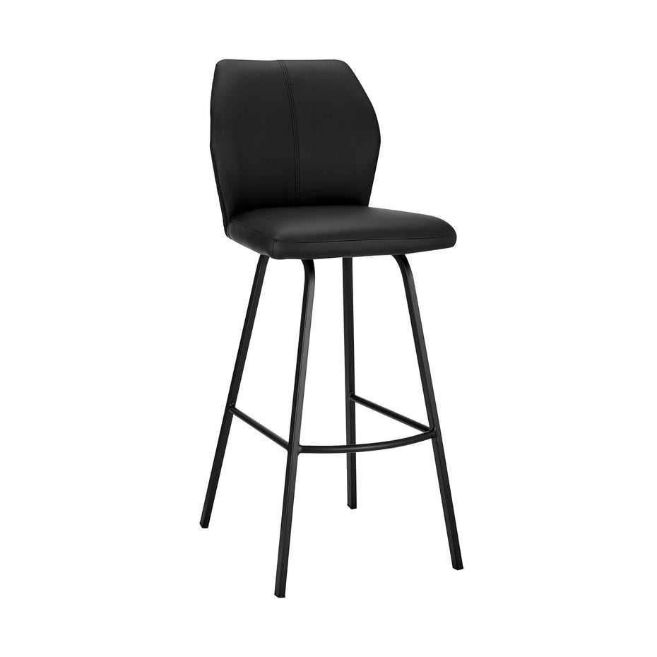 Bar Height Bar Chair - Black