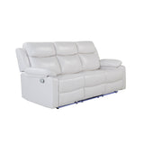 Blanche - Reclining Sofa With LED Lights