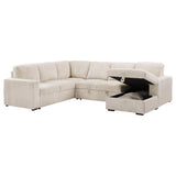 Devonshire - Sleeper Sectional Sofa Storage Chaise