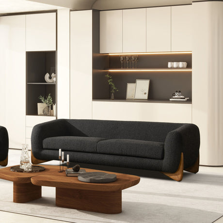 Alpine - Luxurious Upholstery Sherpa Sofa - view 24