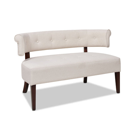 Jared - Versatile Roll Arm Tufted Bench Settee - view 13