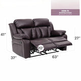 Daria - Cozy Padded Love Seat For Relaxation