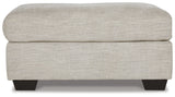 Vayda - Pebble - Ottoman by Signature Design by Ashley® | Bel Furniture