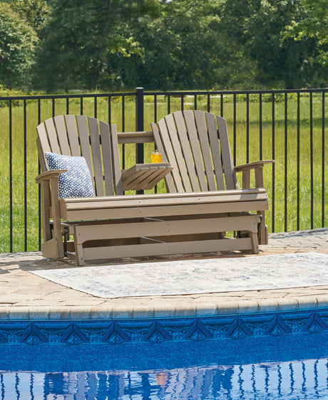 Hyland Wave - Glider Loveseat by Signature Design by Ashley® | Bel Furniture