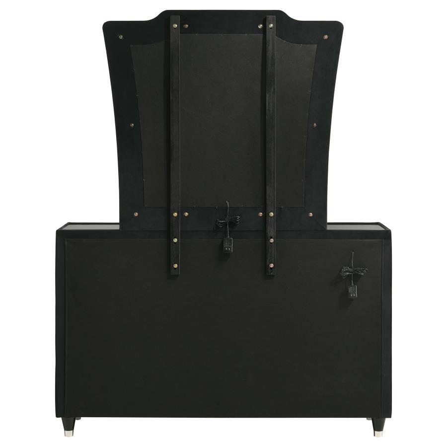 Lorient - 8-Drawer LED Bedroom Dresser Cabinet