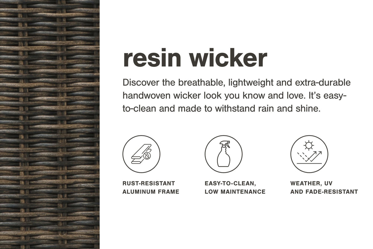 Paradise Trail - Medium Brown - Barstool (Set of 2) by Signature Design by Ashley® | Bel Furniture