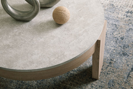 Guystone - Light Brown - Occasional Table Set (Set of 3) by Signature Design by Ashley® | Bel Furniture