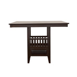 Jaden - Square Counter Height Dining Table - Espresso by CoasterEveryday | Bel Furniture