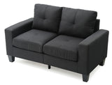 Newbury - Track Arm Loveseat For Cozy Spaces