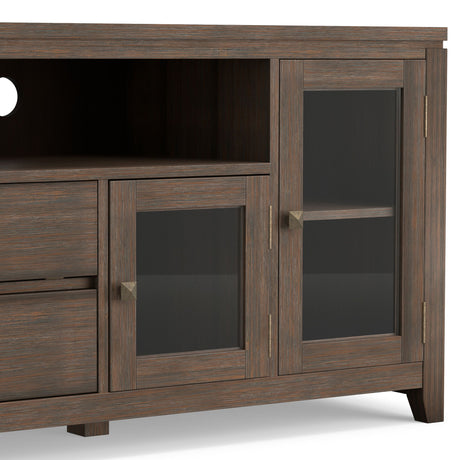 Cosmopolitan - Handcrafted Wide TV Media Stand - view 27