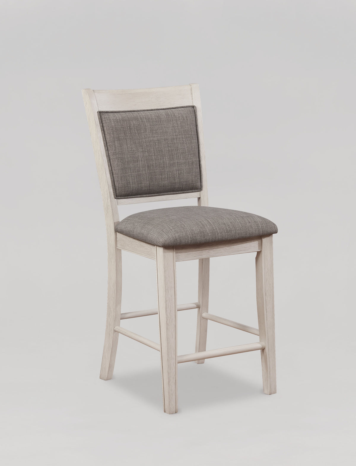 Fulton - Counter Height Chair (Set of 2) White by Crown Mark | Bel Furniture