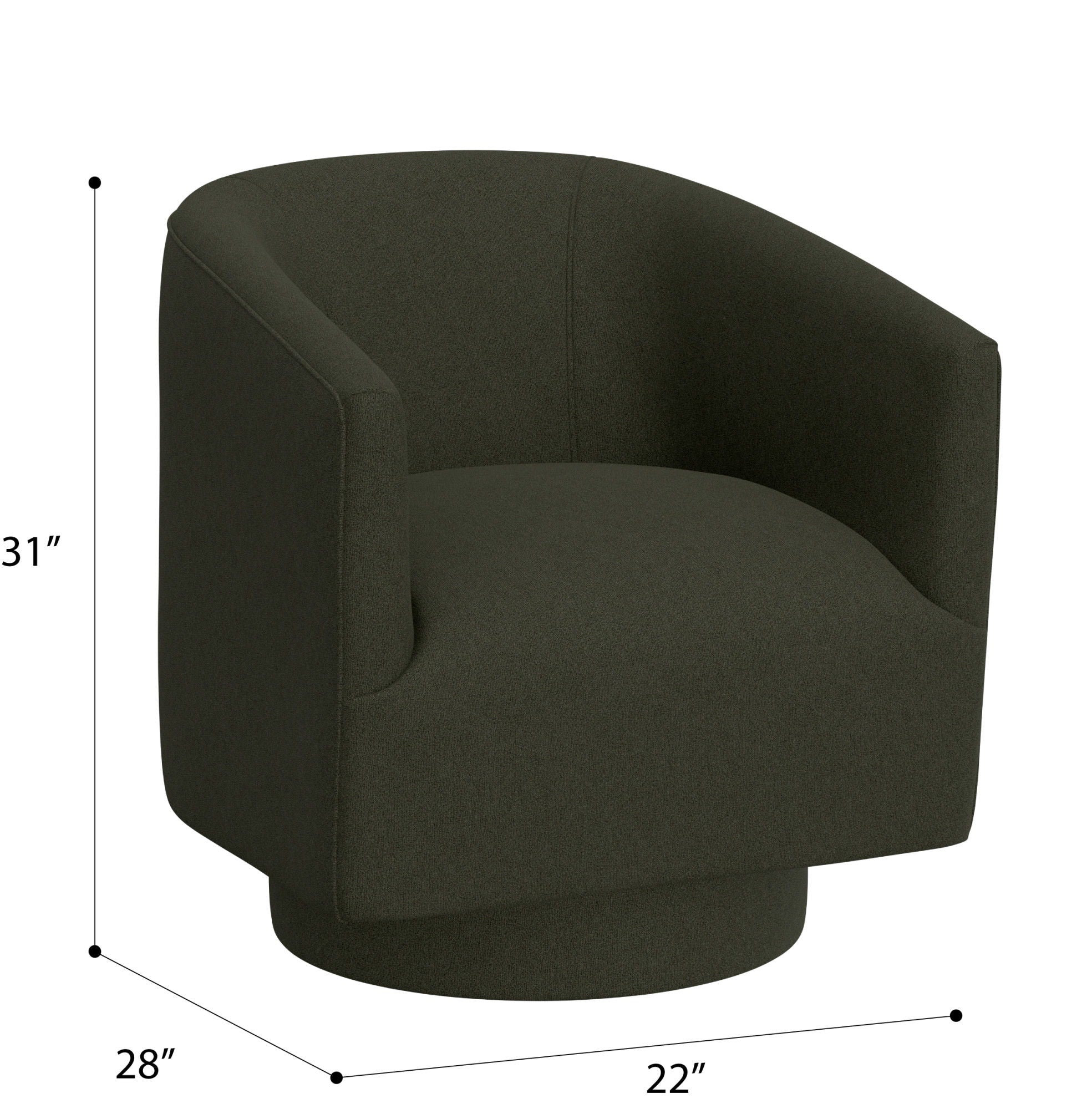 Bralin - Swivel Accent Chair