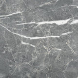 Franklin - 59" Round Dining Table - Gray And Dark Oak