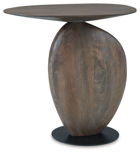Cormmet - Brown / Black - Accent Table by Signature Design by Ashley® | Bel Furniture