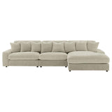 Blaine - Reversible Upholstered Chaise Sectional Sofa by Coaster Fine Furniture | Bel Furniture
