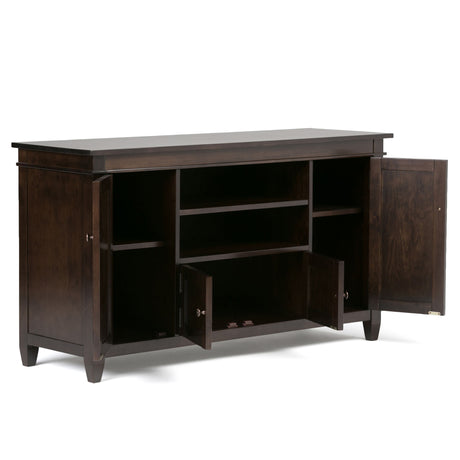 Carlton - TV Media Stand by Simpli-Home | Bel Furniture