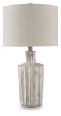 Imre - Distressed Brown - Poly Table Lamp by Signature Design by Ashley® | Bel Furniture