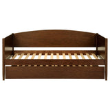 Bozeman - Wood Twin Daybed With Trundle - Medium Walnut by Coaster Fine Furniture | Bel Furniture