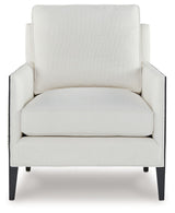 Ardenworth - Black / Ivory - Accent Chair by Signature Design by Ashley® | Bel Furniture