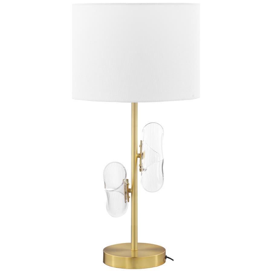 Kingsley - Drum Shade Table Lamp (Set of 2) - Gold