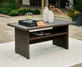 Brook Ranch - Brown - Rect Multi-use Table by Signature Design by Ashley® | Bel Furniture