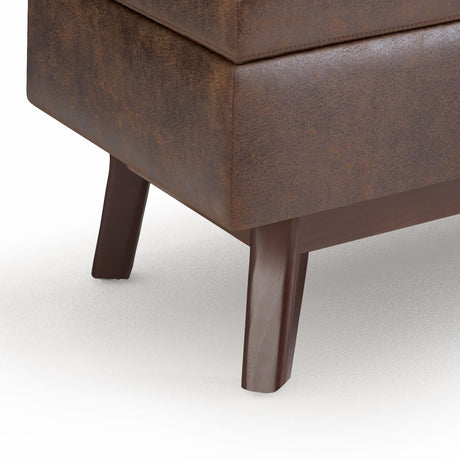 Owen - Upholstered Rectangular Storage Ottoman - view 65