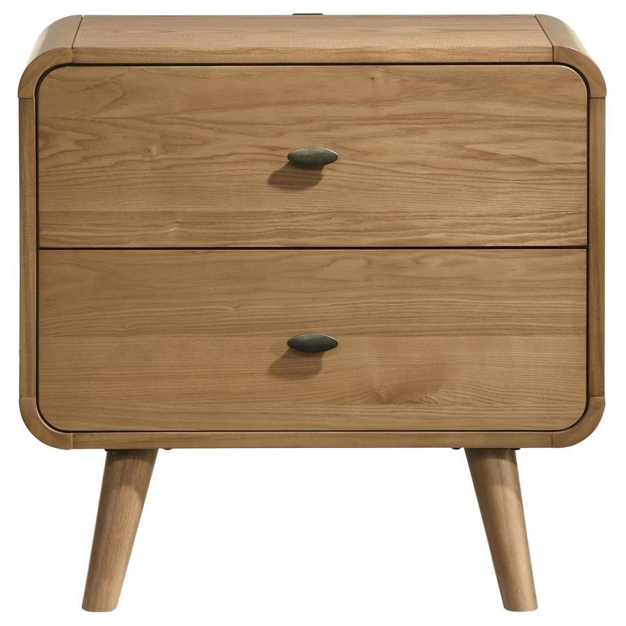 Robyn - 2-Drawer Nightstand by CoasterEssence | Bel Furniture